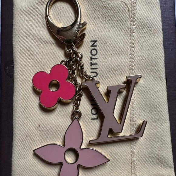 Louis Vuitton Accessories - Louis Vuitton Fleur De Monogram Bag Charm